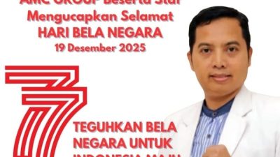 Hari Bela Negara ke-77, AMC Group Teguhkan Nasionalisme Lewat Pengabdian Kemanusiaan dan Karya Nyata
